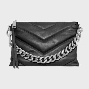 Rebecca Minkoff Edie Maxi Crossbody in Black